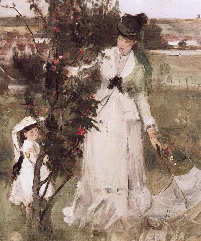 Berthe Morisot Detail of Hide and seek
